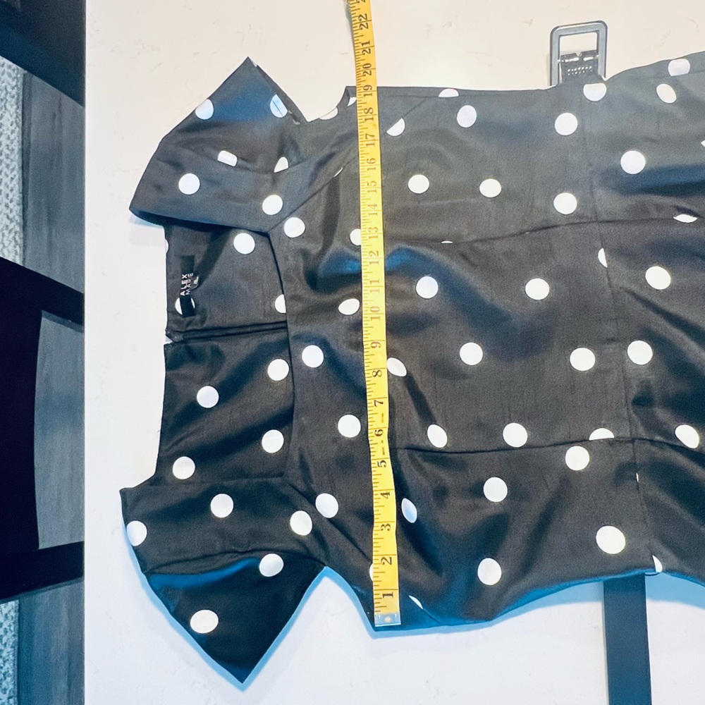Alex Marie Polka Dot Dress size 10 - Picture 9 of 13
